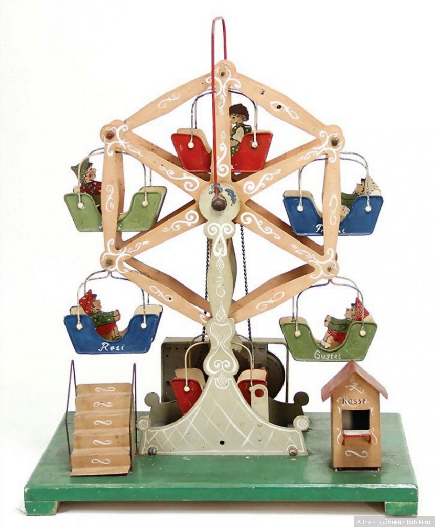 Карусели. Механические антикварные игрушки (фото 6)