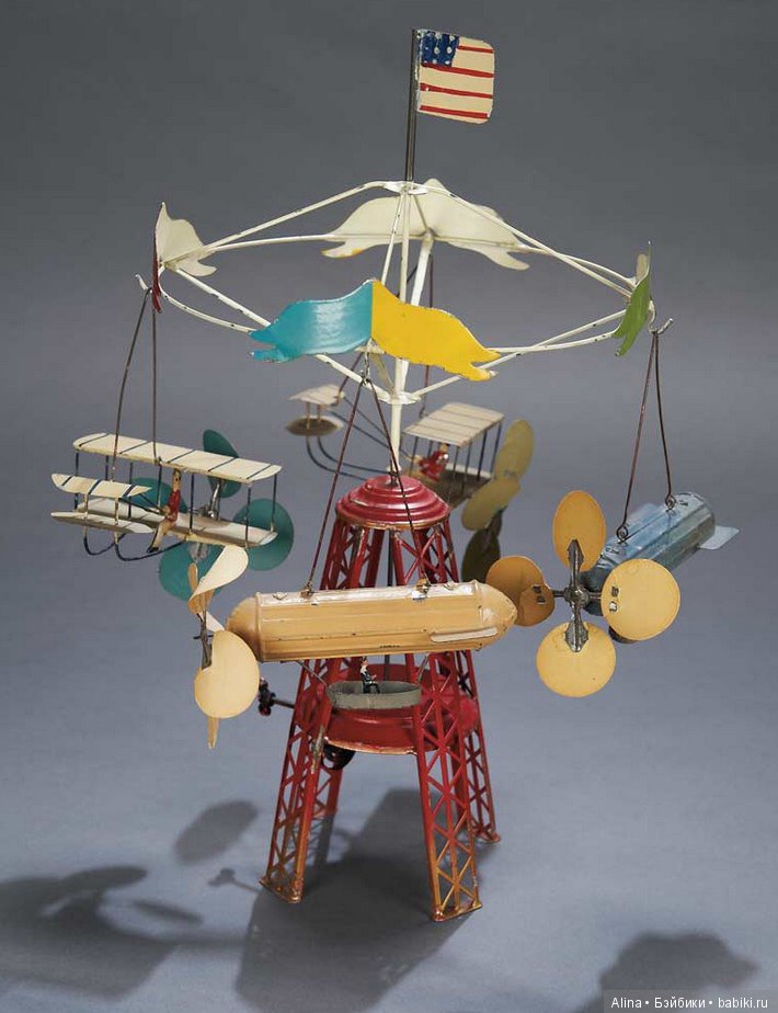 Карусели. Механические антикварные игрушки