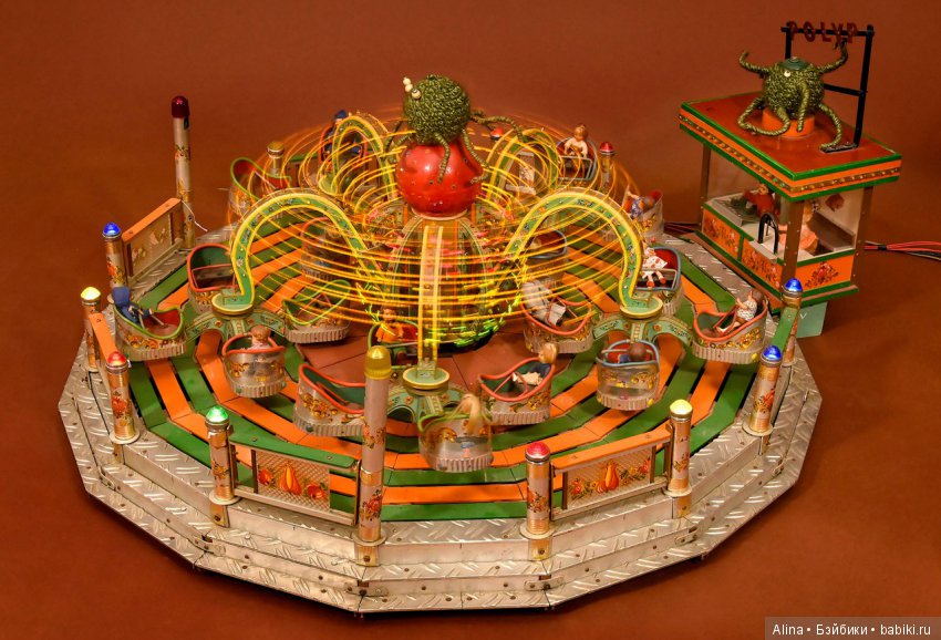 Карусели. Механические антикварные игрушки (фото 3)