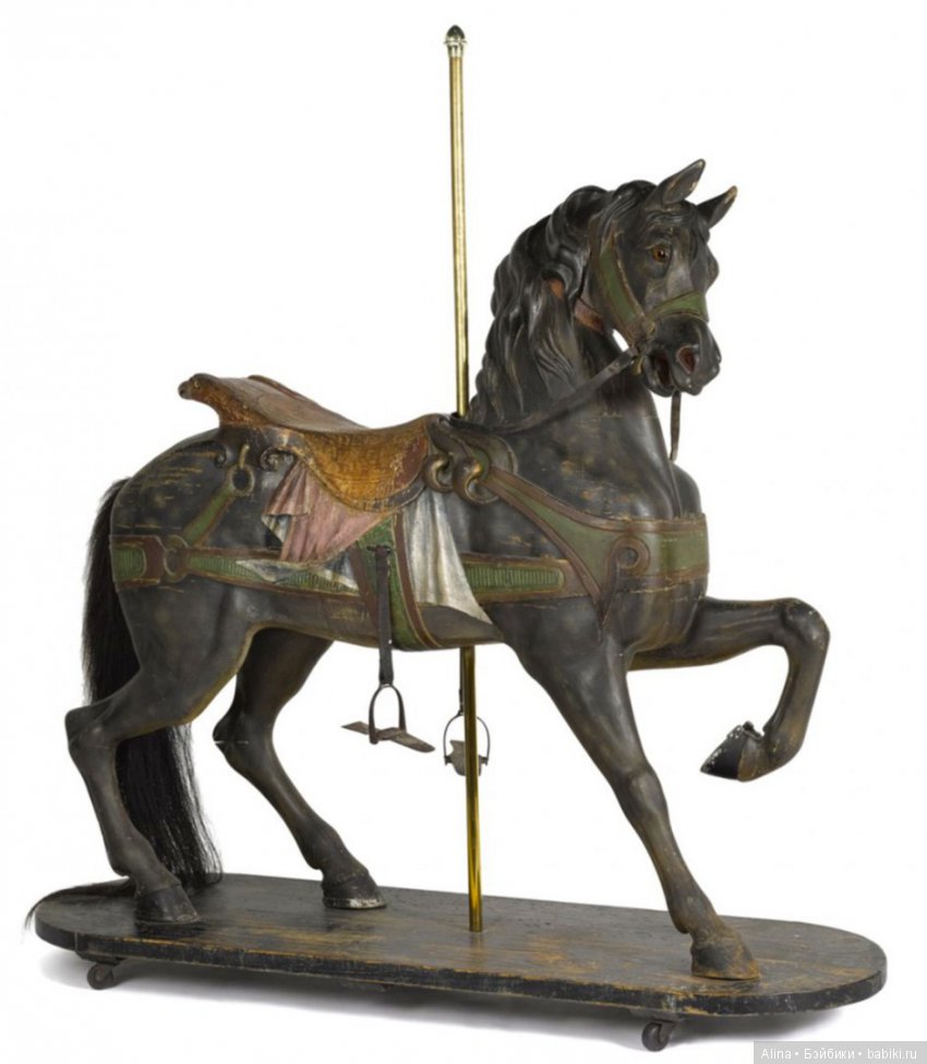 Карусели. Механические антикварные игрушки