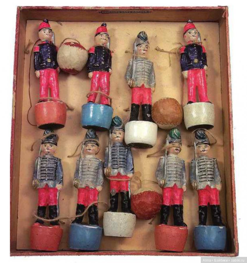 Папье маше, антикварные игрушки | Бэйбики Папье маше, антикварные игрушки (фото 9)