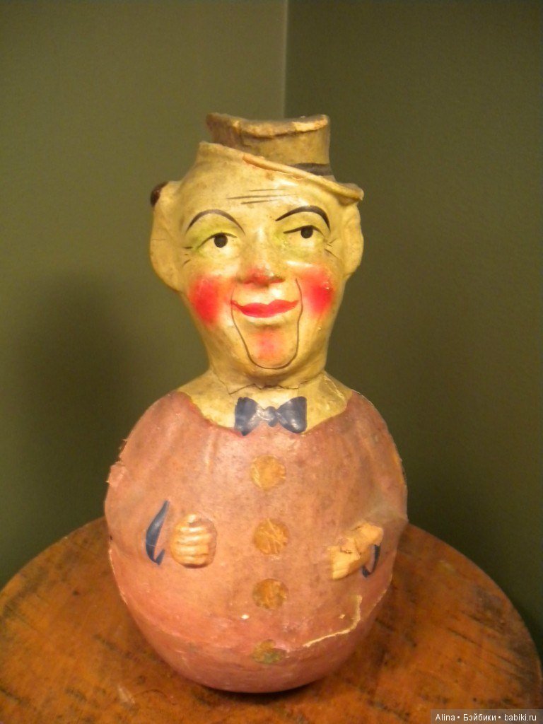 Папье маше, антикварные игрушки