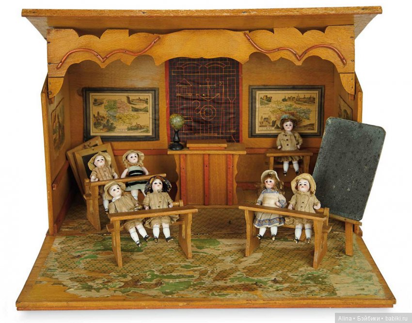 Школа | Бэйбики Школа — Антикварные игрушки и домики: елочные украшения (фото 5)