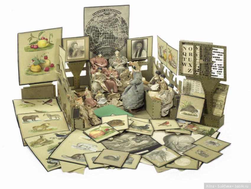 Школа | Бэйбики Школа — Антикварные игрушки и домики: елочные украшения