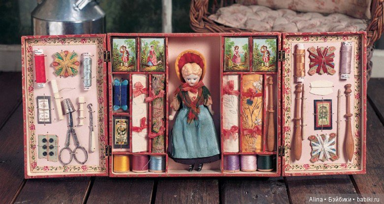 Детские наборы для рукоделия, 1885-1900е гг (фото 2)