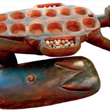 Африканские доски для игры в манкалу