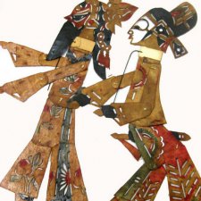 Марионетки китайского театра теней девятнадцатого века из собрания Метрополитен-музея