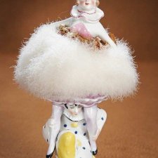 Half doll или фарфоровые куклы-половинки - пудреницы