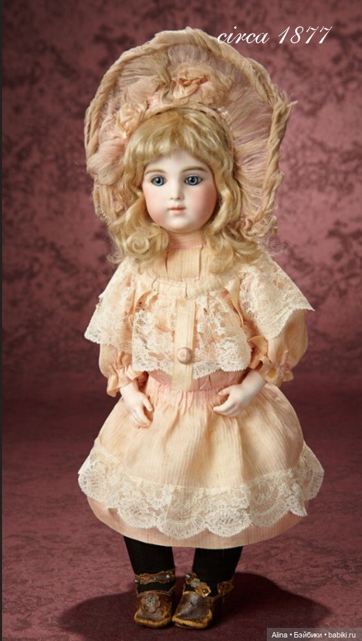 Красивые антикварные куклы (фото 5)