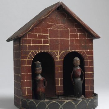 "Погодный домик" или антикварный гигрометр