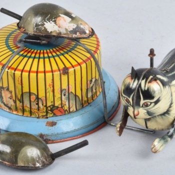 Заводные "Кошки-мышки"