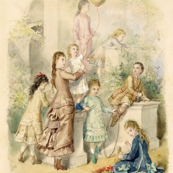 Детство XIX века в акварелях