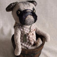 Мопс - Автор выкройки игрушки Светлана Чернюк