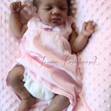 Silicone baby Tiffany скульптора Joanna Kazmierczak