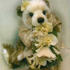 Выкройка игрушки, авторского мишки от Ненси Тилберг