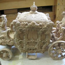 Карета. Работа из дерева, мастер Виктор Кузнецов