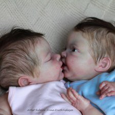 Куклы реборн Ella и Everly от мастера Ирины Кветковской