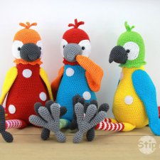 Красивые вязанные игрушки