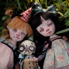 Куклы Kardenchiki art dolls, фото авторов
