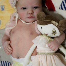 Realborn June Awake from Bountiful Baby, автор прототипа Marie Metayer