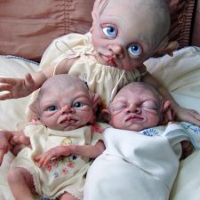 Домашние эльфы от скульптора Cindy Musgrove