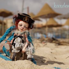 Приключение пиратки Туси в Тунисе - фотосессия от Kardenchiki art dolls