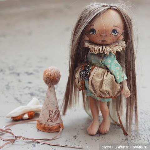 Выкройка текстильной куклы Елены Керп