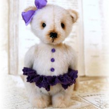 Мишка Мила, выкройка игрушки Татьяны Федоровой