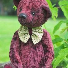 Мишка Лиам с выкройкой игрушки