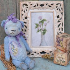 Мишка тедди Весна с выкройкой