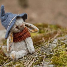 Выкройка игрушки, зайки от Настены Никитиной