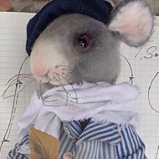 Крыс от Татьяны Садовской с выкройкой