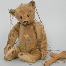 Мишка винтажный с выкройкой