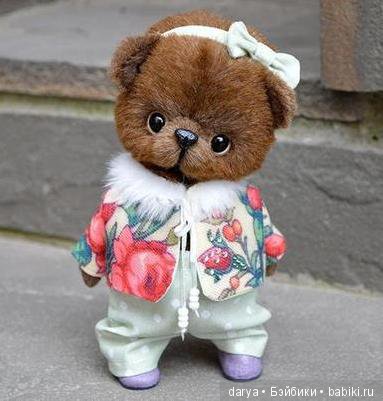 Выкройка от Анны Турченко. Мишка