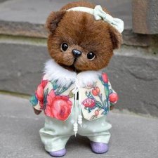 Выкройка от Анны Турченко. Мишка