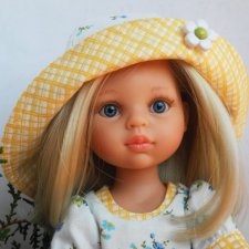 Панамка для куклы Паола Рейна
