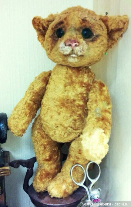 Котенок Алька, выкройка от Алексея Елистратова