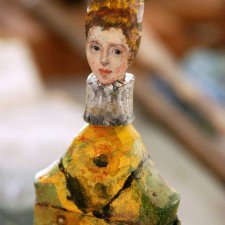 Куклы на кисточках, автор Rebecca Szeto