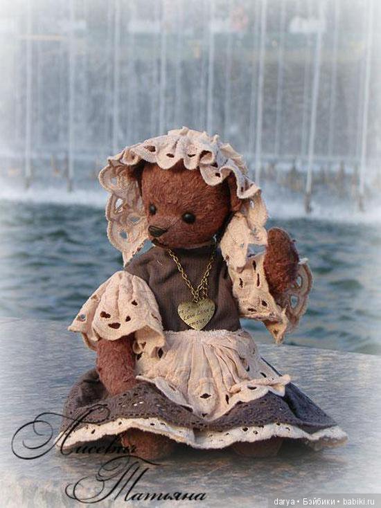 Мишка тедди с выкройкой Татьяны Лисевич