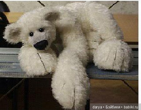 Выкройка белого медведя — Выкройки Мишек Тедди и медведей: классика