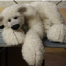 Выкройка белого медведя