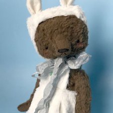 Мишка тедди с выкройкой от Саши Покрасс