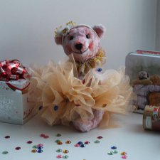 Мишка тедди от Ирины Шах с выкройкой