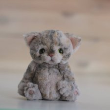 Выкройка авторской игрушки, котенок от автора Светланы Гуменниковой