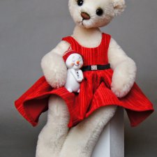 Выкройка мишки Тедди длиноножки, автор Юлия Бандурка