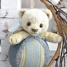 Выкройка мишки-погремушки, автор Елена Кармацкая