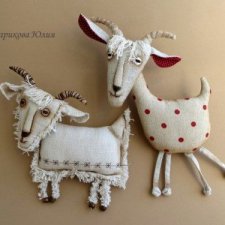 Выкройка игрушки, козочка от Чариковой Юлии