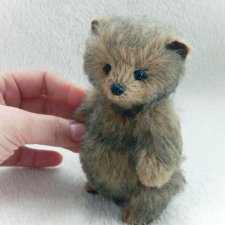 Мишка тедди Толстячок. Автор выкройки Елена Ригина