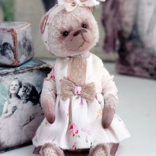 Мишка тедди, авторская выкройка Натальи Бухариной