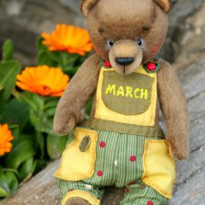 Мишка Тедди, автор выкройки Наталья Наркевич